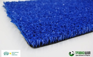 Искусственная трава IND Sports tennis pro blue 15mm