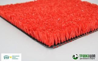 Искусственная трава IND Sports tennis pro red 15mm